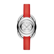 Bracelet de montre Marc by Marc Jacobs MJ1444 Cuir Rouge 10mm